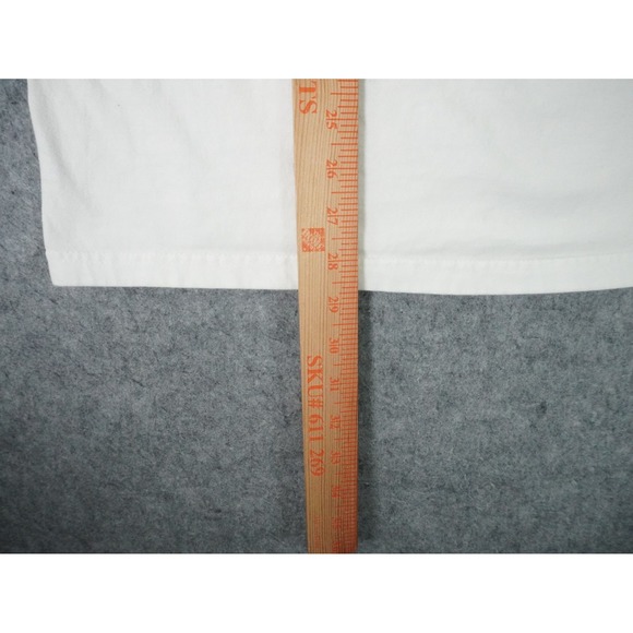 Harley Davidson Shirt Mens XL White Central Olathe Kansas White Pocket Crew Neck - Picture 4 of 14